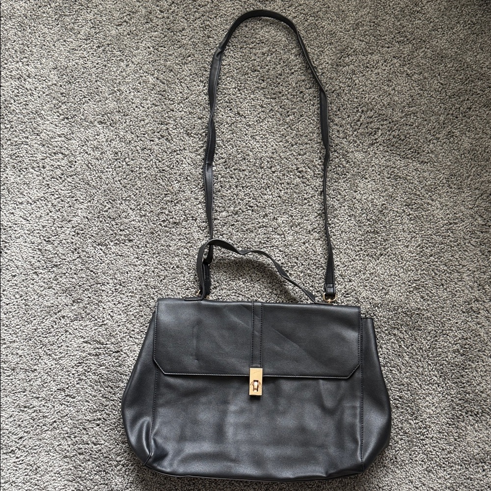 Leather Crossbody Handbag
